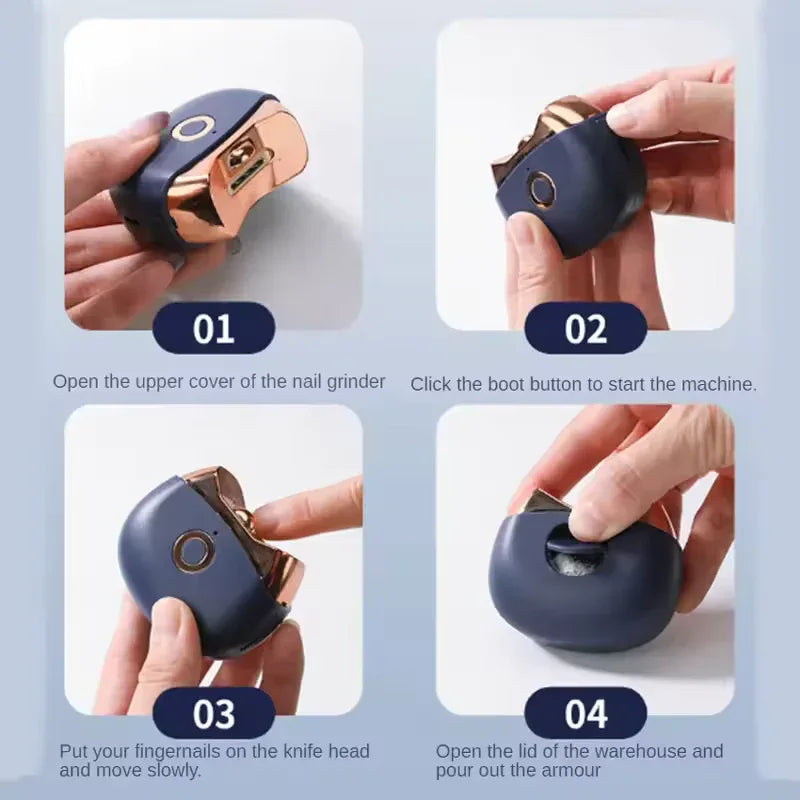 Automatic Electric Nail Clipper – Smart & Safe