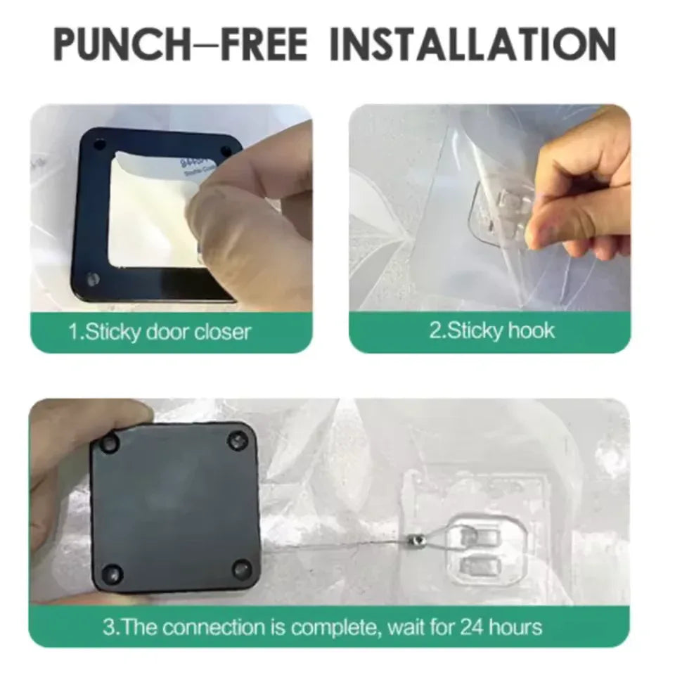 Automatic Sliding Door Closer with Sensor