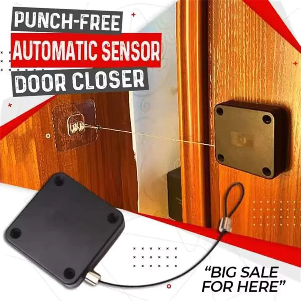 Automatic Sliding Door Closer with Sensor
