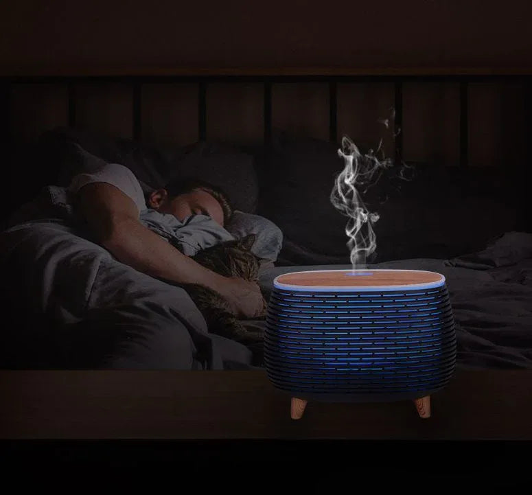 Ultrasonic Home Humidifier with Colorful Ambient Lights
