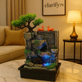 LED Electric Fountain – Fiber Waterfall Home Décor