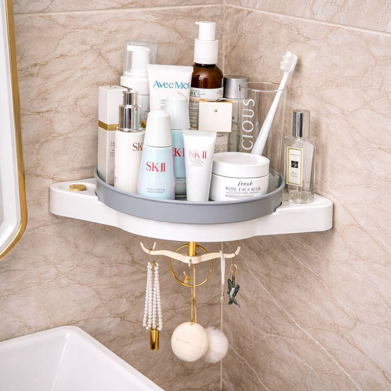 360 Rotating Wall Mounted Storage Rack & Organizer