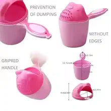 Baby Shampoo Cup for Bath - Gentle Hair Wash Shield