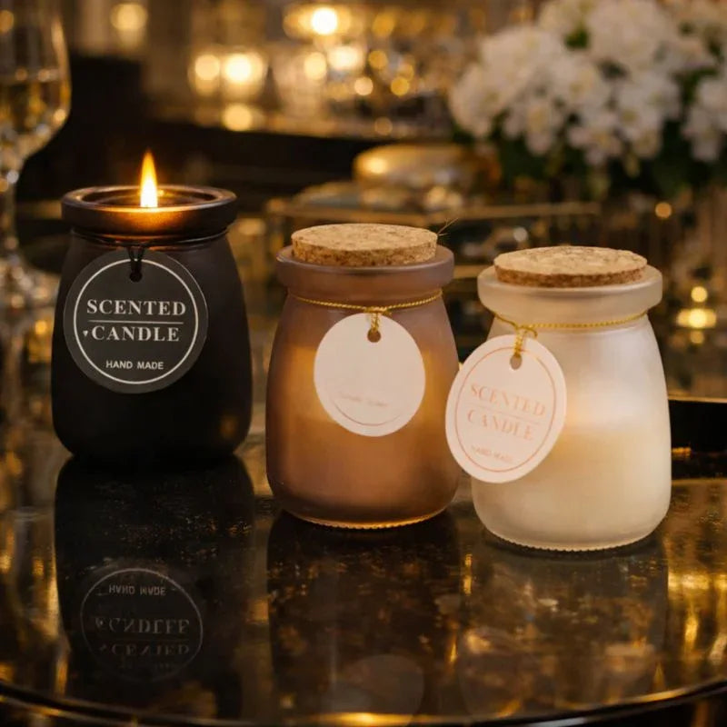 Vintage Candle Jar – Elegant Home Décor