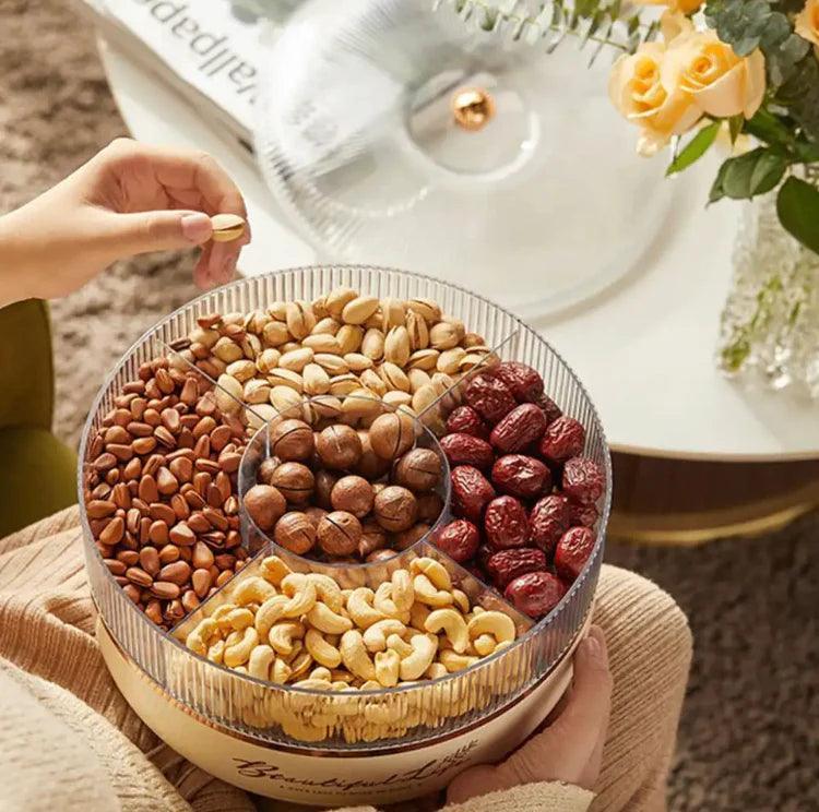Luxury Dry Fruit Tray with Covered Design