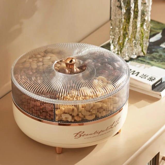 Luxury Dry Fruit Tray with Covered Design