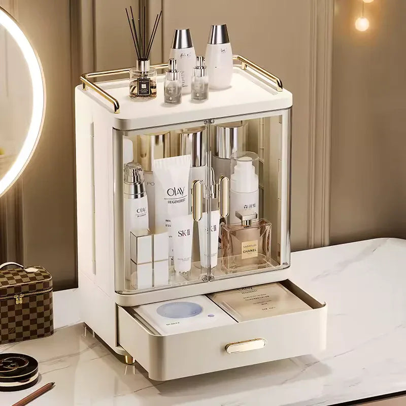 Cosmetic Storage Box with Drawers – Elegant Organizer