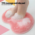 Silicone Foot Scrubber Pad with Massage & Anti-Slip