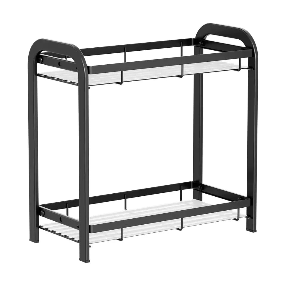 2 Tier Bathroom Counter Organizer - Sturdy & Stylish