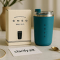 Blue SMEG Insulated Mug – Luxury Travel Cup