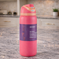 Owala FreeSip® Insulated Stainless Steel Water Bottle – 32oz Dark Pink