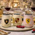 Luxury Car Brand Ceramic Mug - Premium Logo Coffee Cup (each)