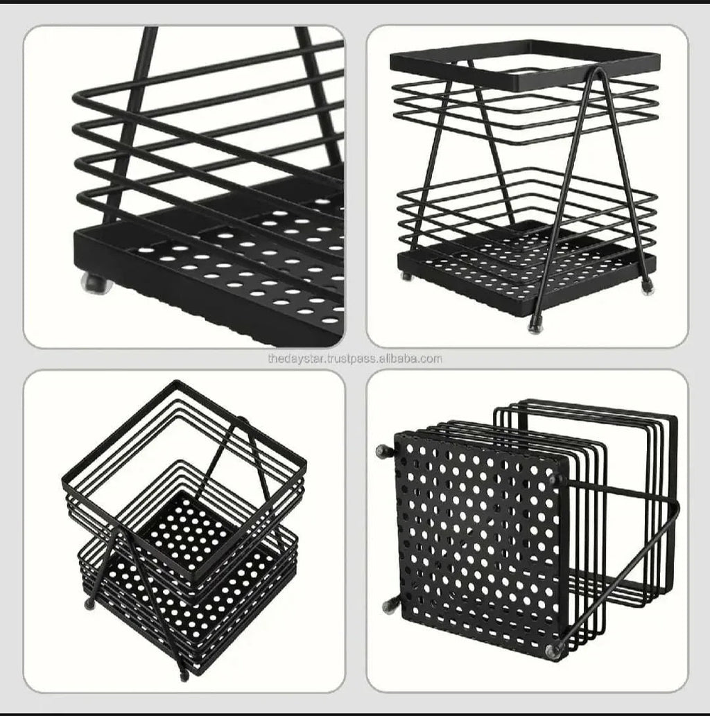 Metal Spoon Holder – Stylish Kitchen Utensil Stand