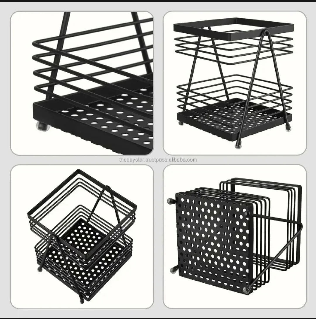 Metal Spoon Holder – Stylish Kitchen Utensil Stand