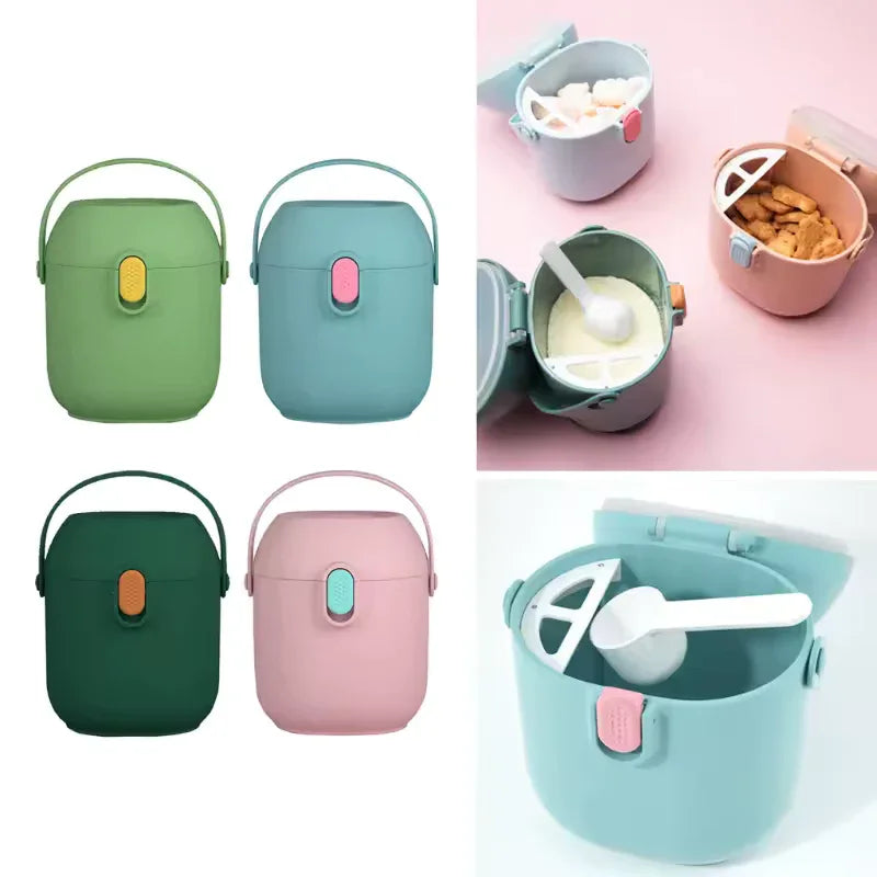 Cartoon Infant Milk Powder Container