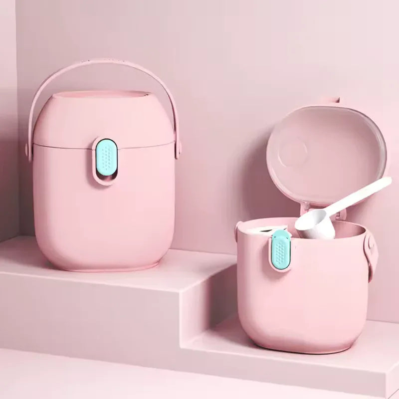 Cartoon Infant Milk Powder Container