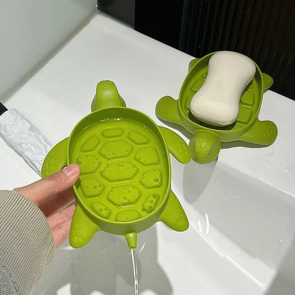 Cartoon Turtle Soap Holder - Cute & Functional