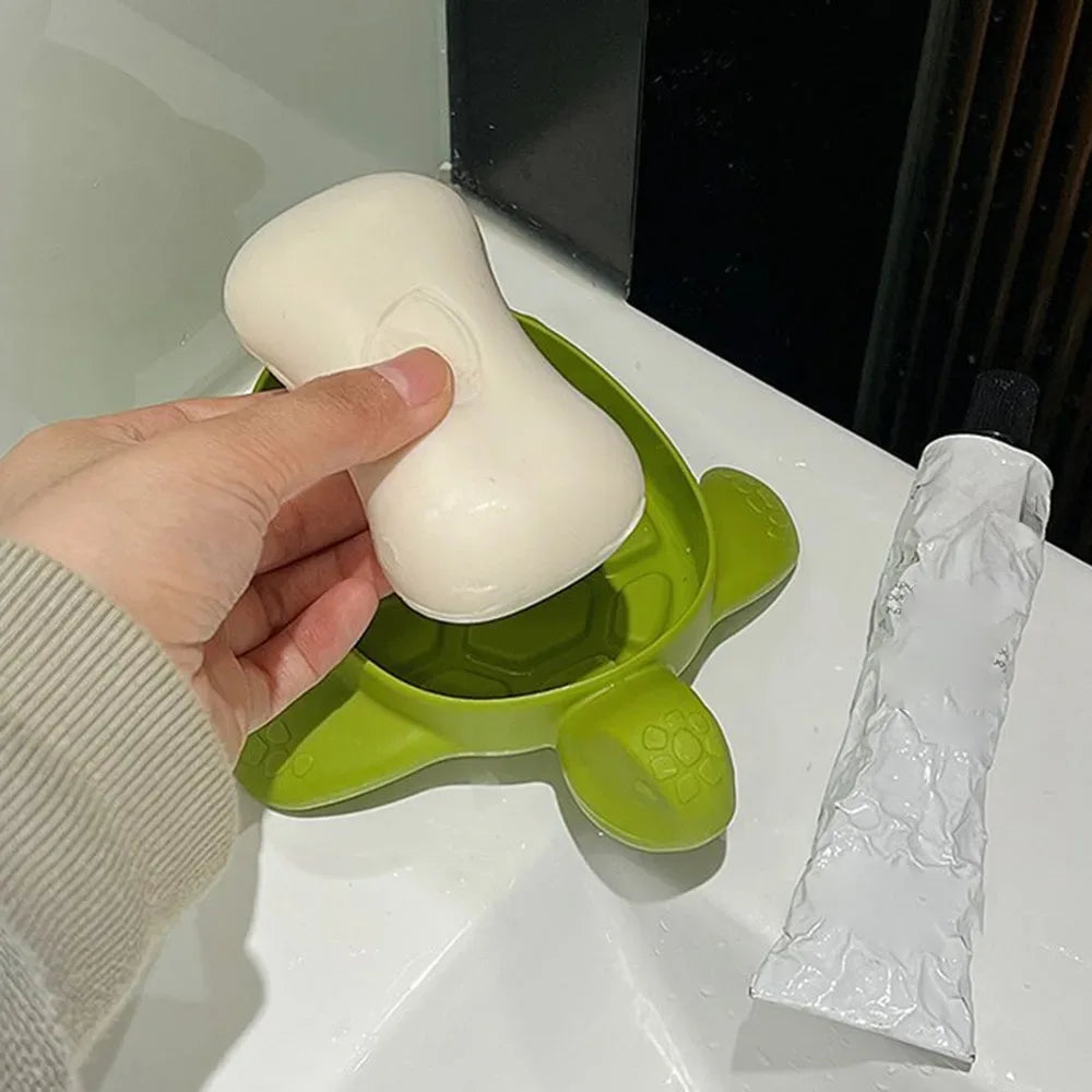 Cartoon Turtle Soap Holder - Cute & Functional