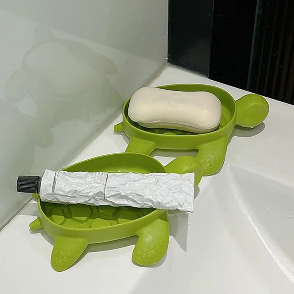 Cartoon Turtle Soap Holder - Cute & Functional