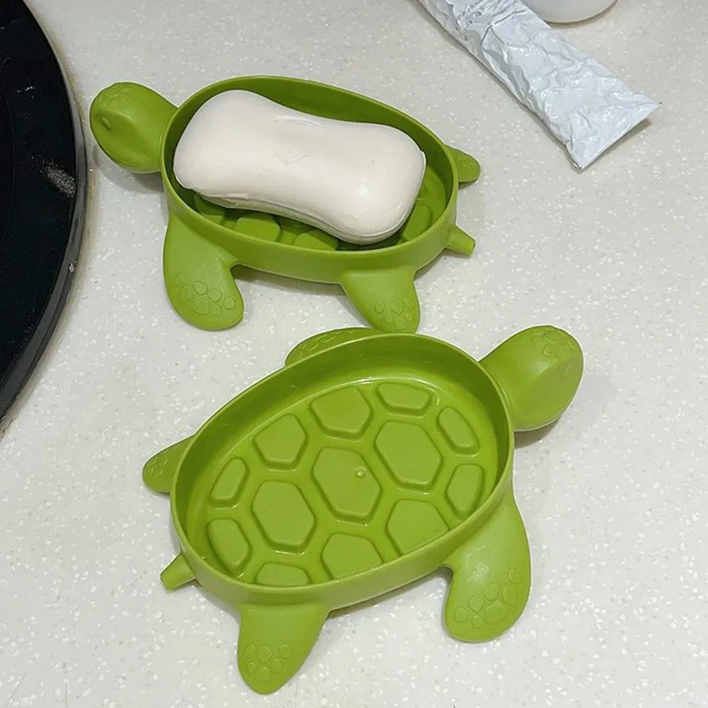 Cartoon Turtle Soap Holder - Cute & Functional