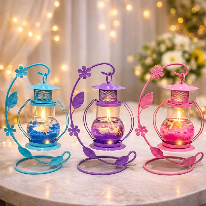 Metal Original Wax Lantern – Decorative Candle Light (each)
