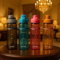 500ml Flip-Straw Sports Bottle – BPA-Free & Portable (Random Color)