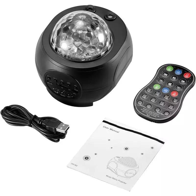 Galaxy Ocean Wave Projector Lamp with Starlight