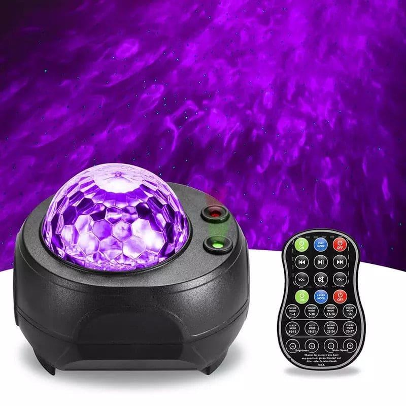 Galaxy Ocean Wave Projector Lamp with Starlight