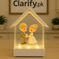 LED Couple Snow Globe – Romantic Rechargeable Gift Light