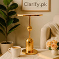 Luxury Gold Pedestal Stand for Home Decor