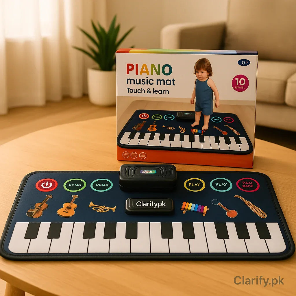 Kids piano music mat — Interactive Touch & Learn