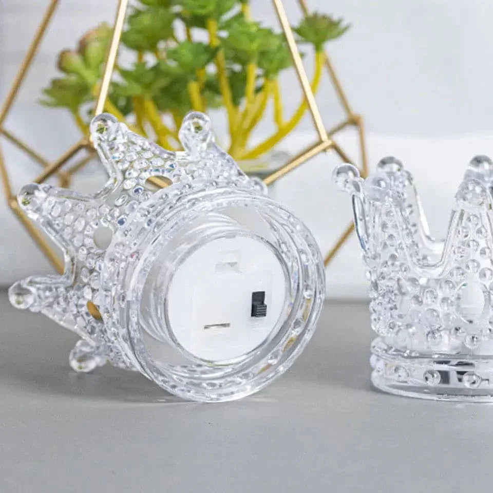 Crown Night Light Decor - Elegant LED Glow