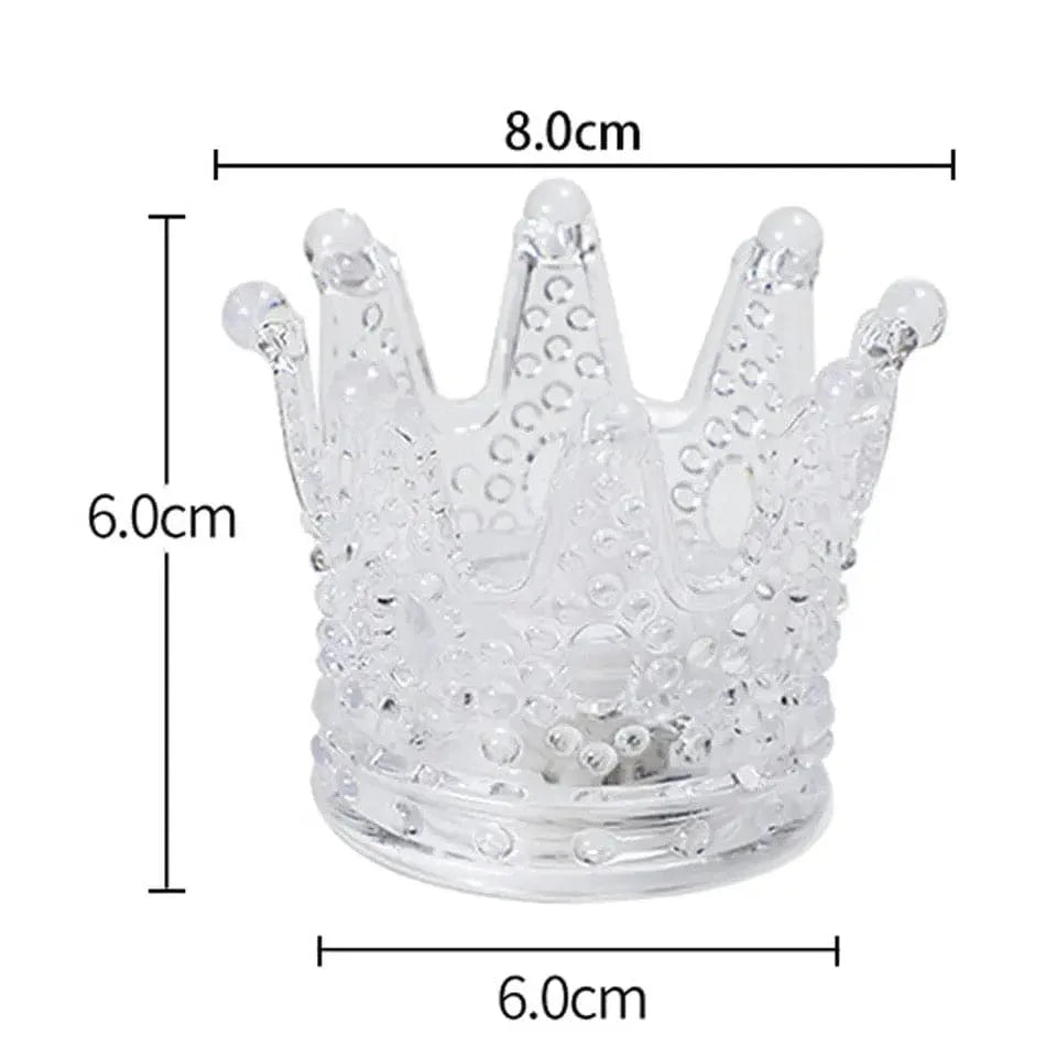 Crown Night Light Decor - Elegant LED Glow