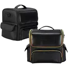 Waterproof PU Leather Makeup Bag - Spacious & Durable