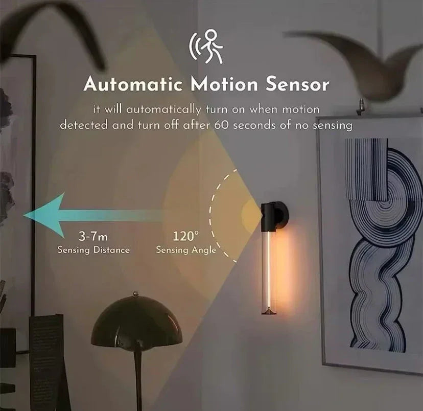 Cordless LED Night Light for Room - Modern Design