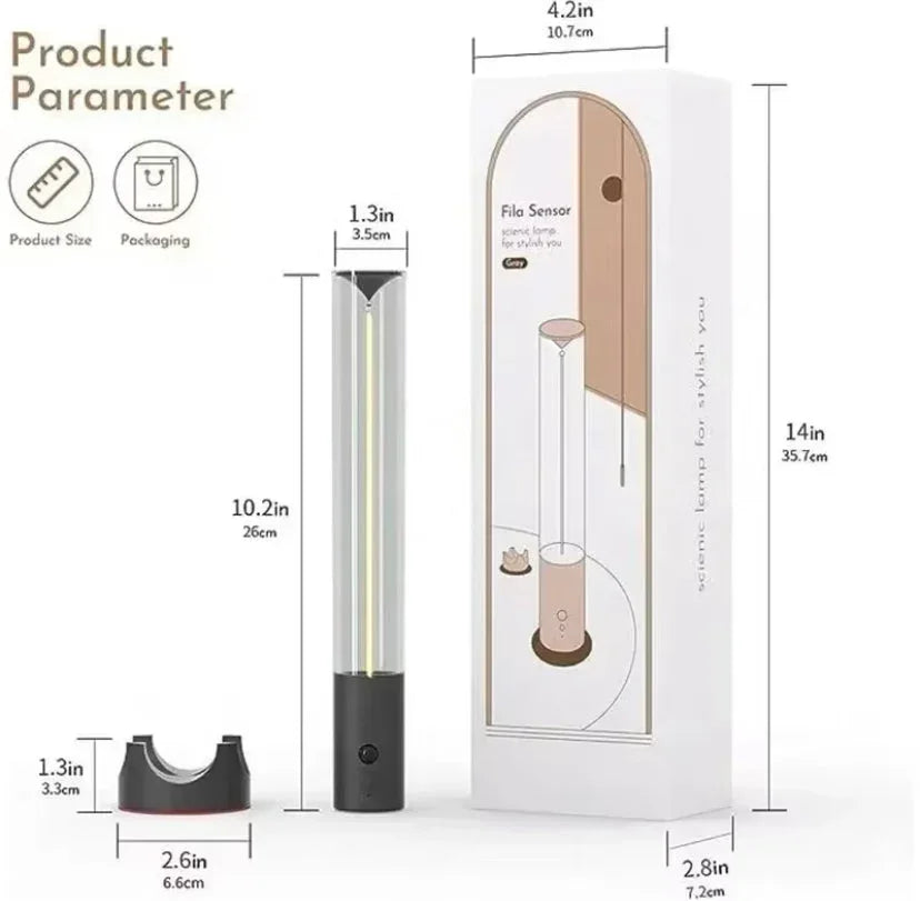 Cordless LED Night Light for Room - Modern Design