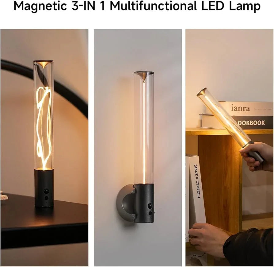 Cordless LED Night Light for Room - Modern Design
