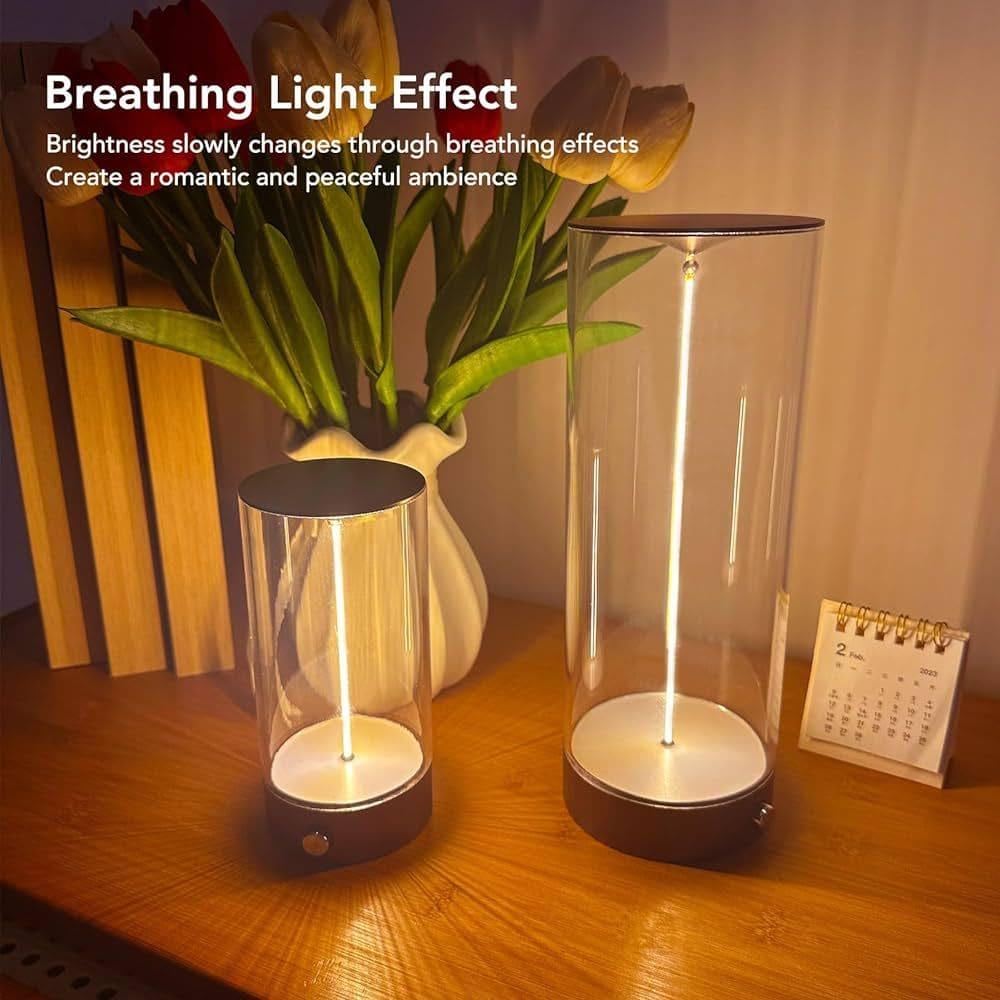 Cordless Rechargeable Table Lamp with Breathing Light Effect