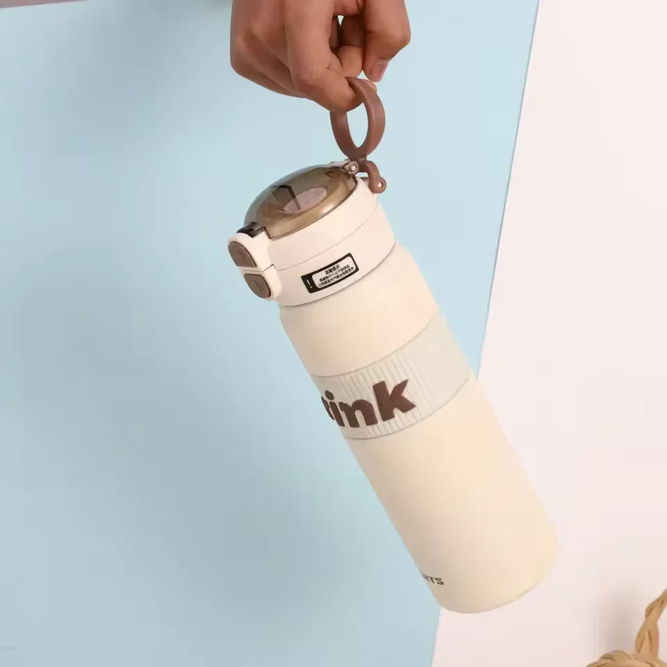Stainless Steel Sports Water Bottle - Durable & Leakproof