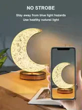 Crystal Moon Night Light Lamp with Dimming