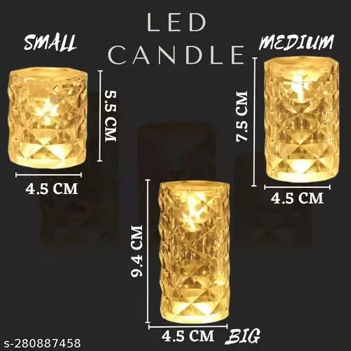 Crystal Rose Crystal Lamp Decorative Lighting