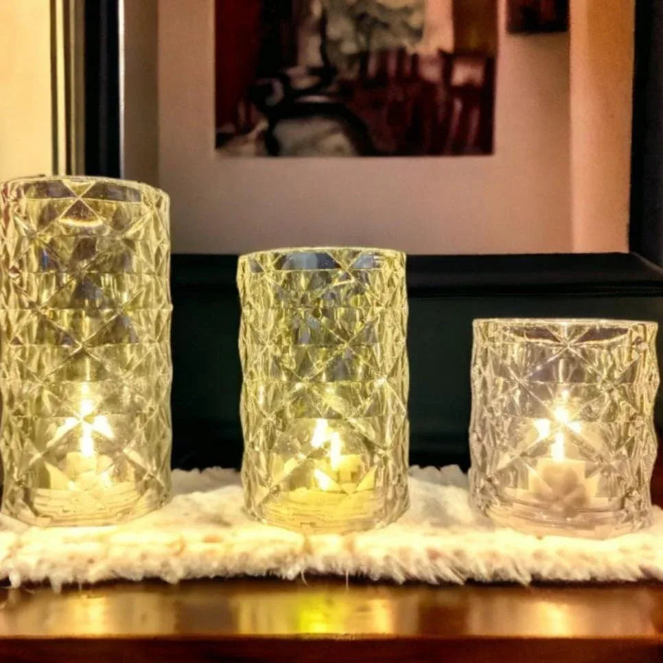 Crystal Rose Crystal Lamp Decorative Lighting