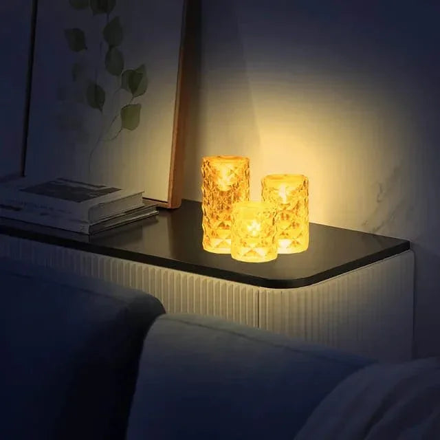 Crystal Rose Crystal Lamp Decorative Lighting