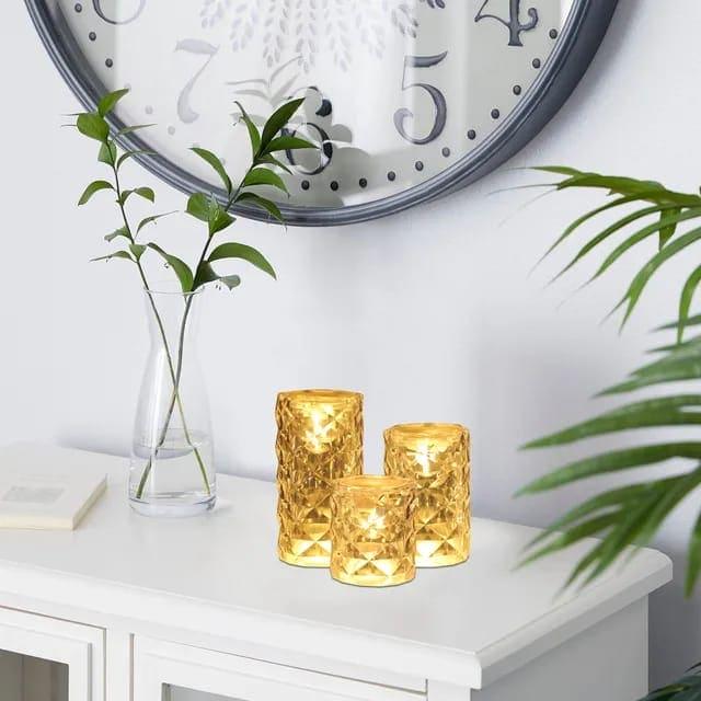 Crystal Rose Crystal Lamp Decorative Lighting