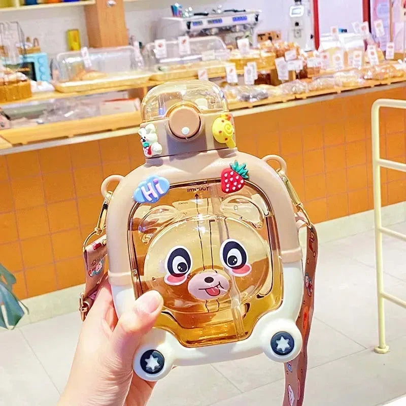 Cute Bear Water Cup for Kids - (Random color)