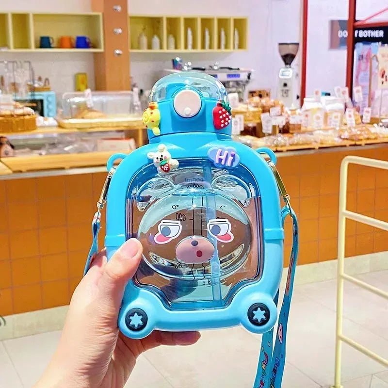 Cute Bear Water Cup for Kids - (Random color)