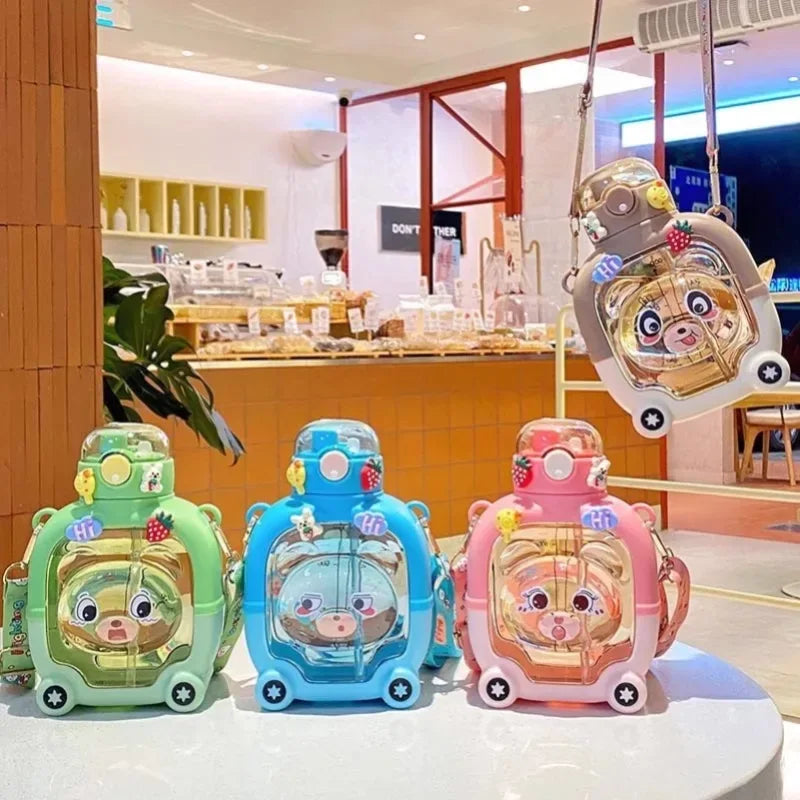 Cute Bear Water Cup for Kids - (Random color)