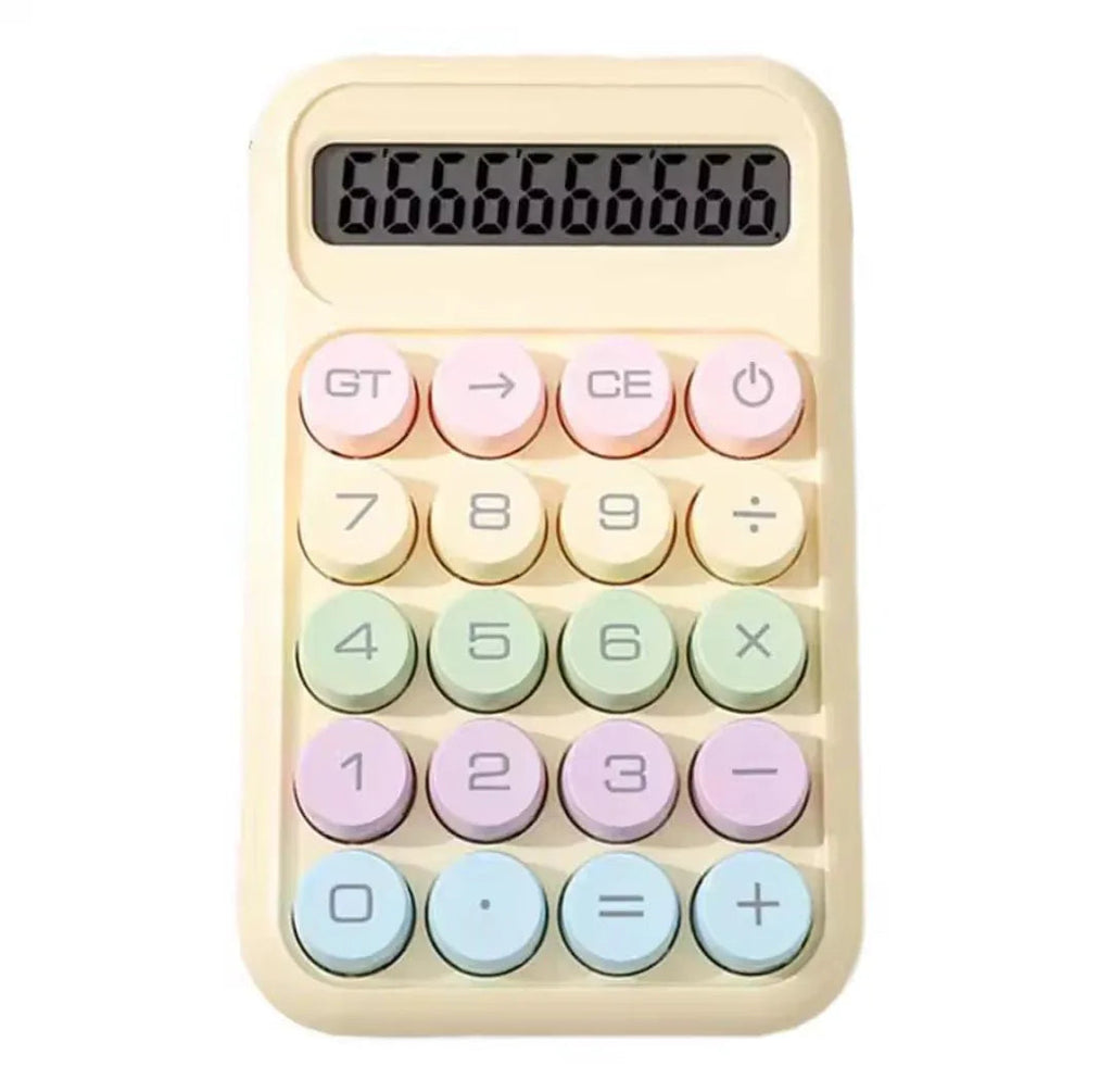 Cute Calculator for Students - Colorful Buttons