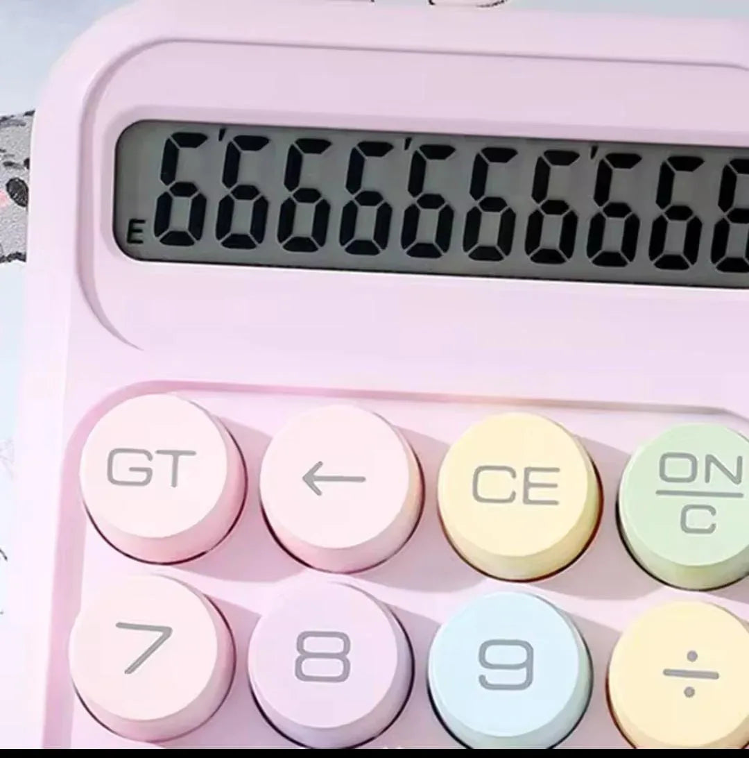 Cute Calculator for Students - Colorful Buttons
