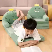 Cute Cartoon Children Sofa - Soft & Comfortable